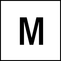 m