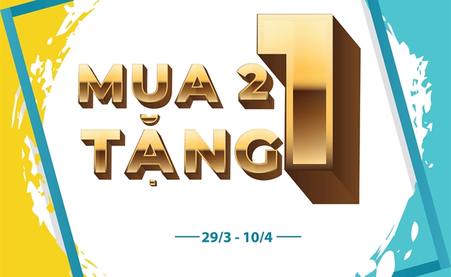 Thời trang Darvin triển khai chương trình "MUA 2 TẶNG 1"