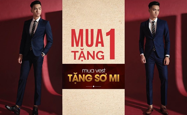 KHUYẾN MẠI SIÊU HOT - MUA 1 BỘ VEST - TẶNG NGAY ÁO SƠ MI