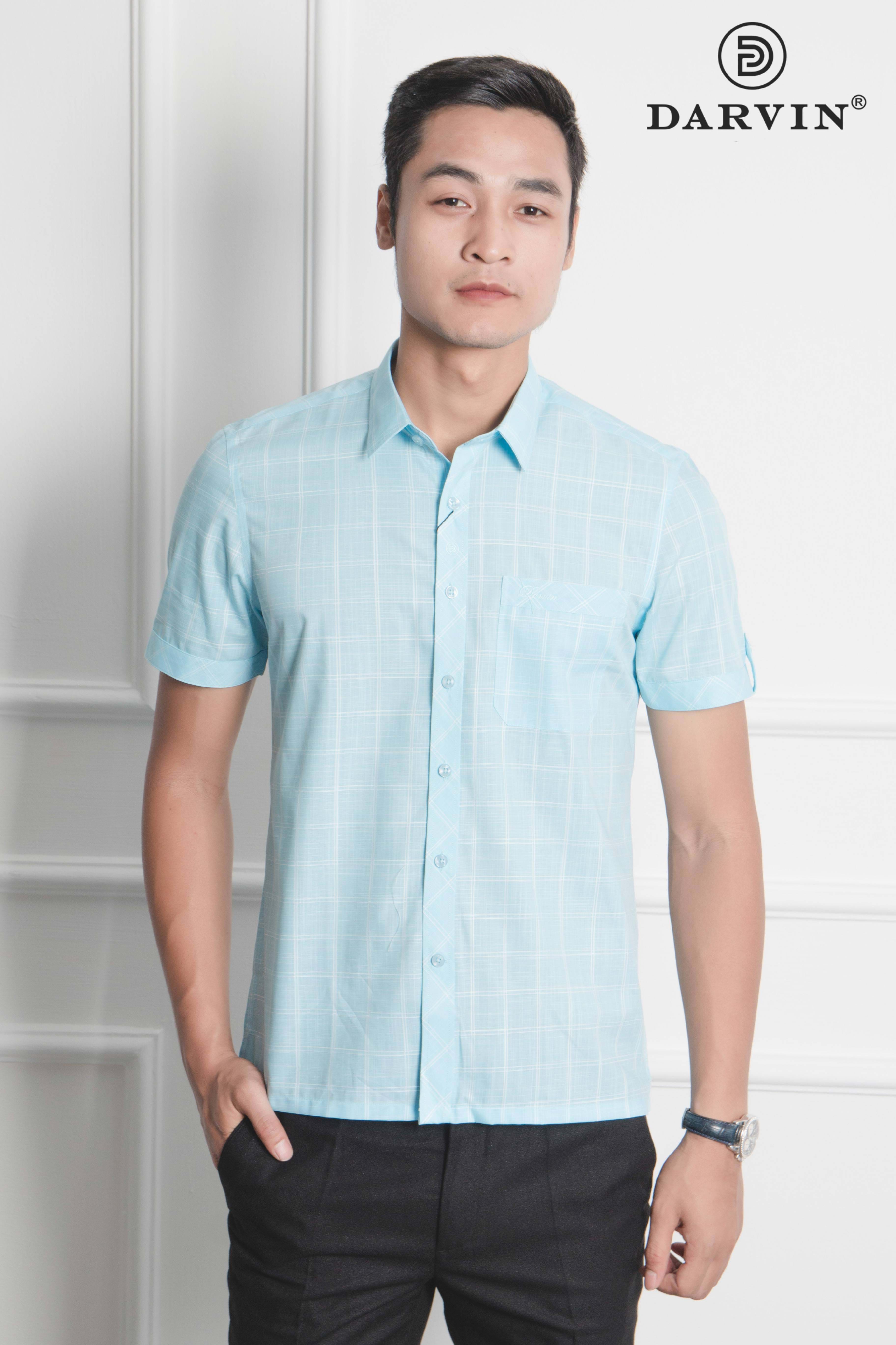 ÁO SƠ MI CỘC TAY ACA 23