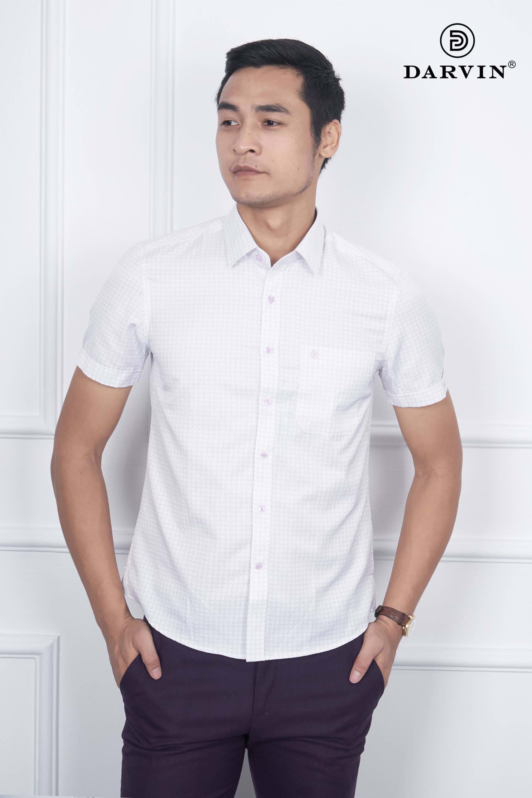 ÁO SƠ MI CỘC TAY ACA 47